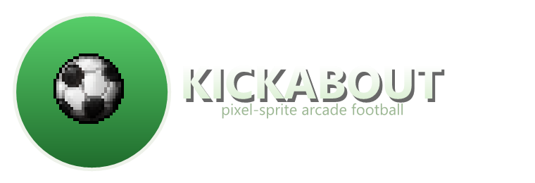 Kickabout — pixel-sprite arcade football